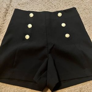Zara black shorts! Never worn